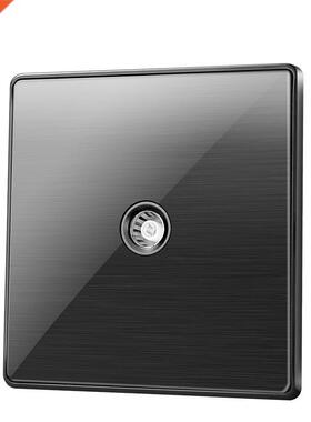 1 Gang Weak electricity class wall Black stainless steel ac