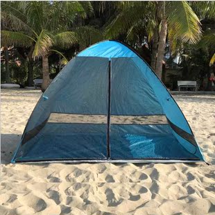 Anti-mosquito beach shade tent with gauze V protection Autom