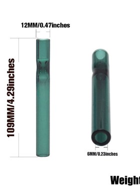 CORNOT Somking Glass Pipe One Hitter Glass Blunt Pipes Smoki