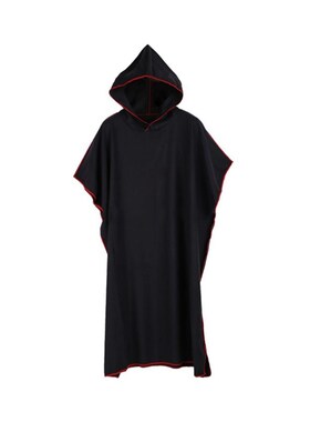 Surf Poncho Towel Diving Changing Bath Quick-Drying Solid Cl