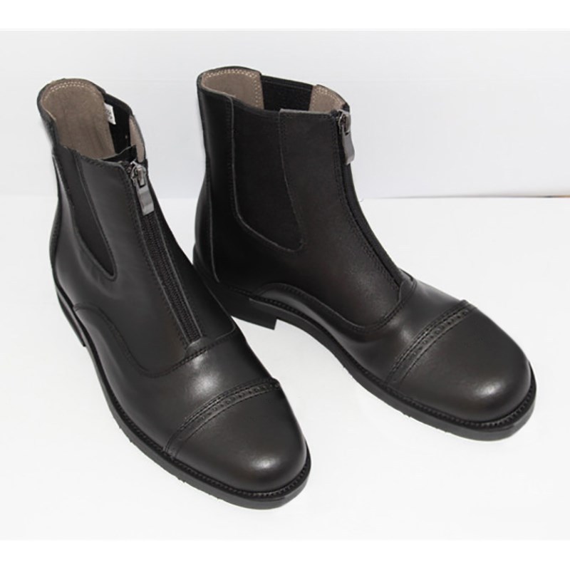 Full Leather Horse Riding Boots 1 Pair Wo Front Zipper Qual