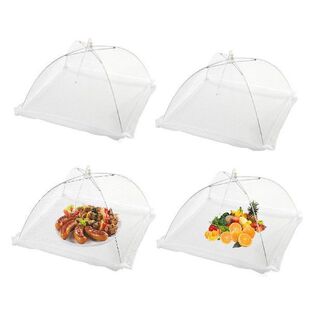 Mesh Foldable Kitchen 4pcs Fly Covers Anti Mosquito Food