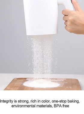 KongBaking Electric Flour Sieve Icing Sugar Powder Handheld