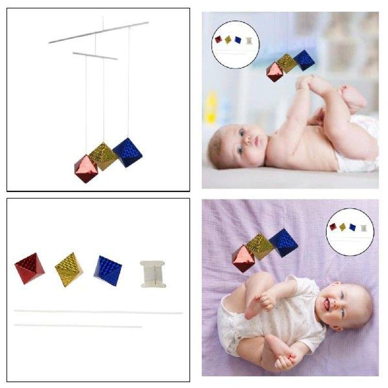 mobile toy hexahedron decor accompany play bed hanging for