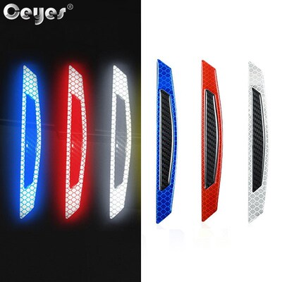 Ceyes Car Accessories Decal Reflective Tape Strips Driving S