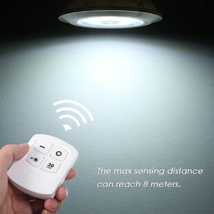Wireless Stick Ice Hockey LED Faucet Light COB Remote