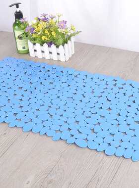 Rubber Stone Bath Mat Long Anti Slip Bathtub Mats Suction Cu