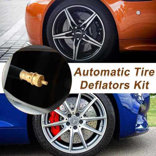 Tire Pressure Gauge 0-100 PSI &Tire Deflator &am