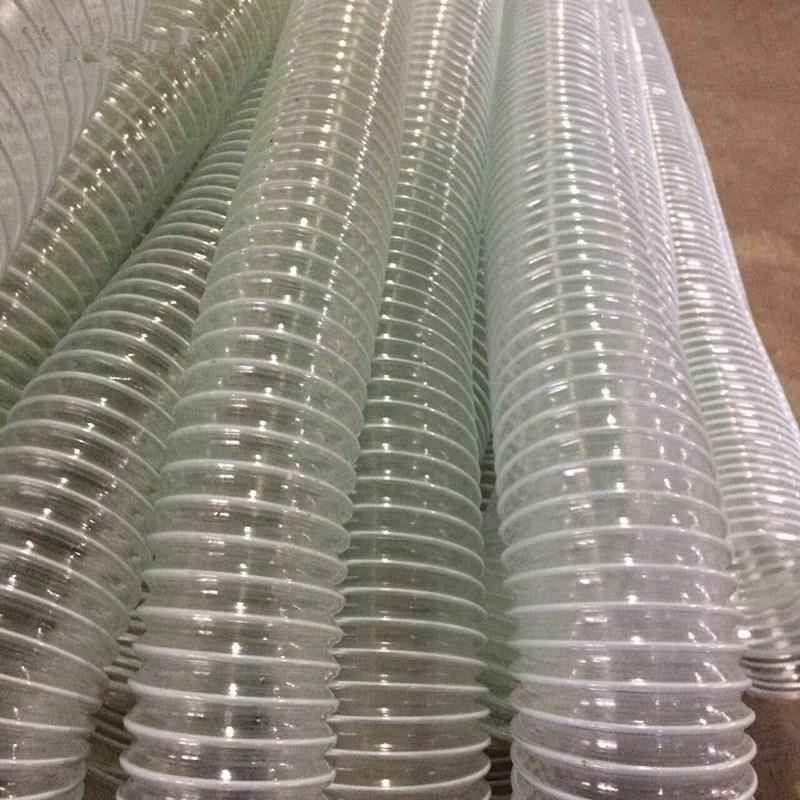 2m inner diameter 70mm original pvc transparent steel wire h