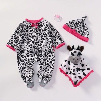 Reborn Baby Toy Clothes Outfit Accessories Set for 45-55cm