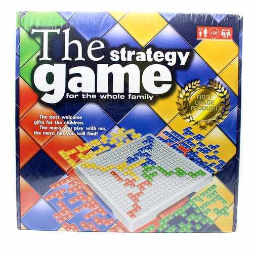 The Strategy Blokus Board Educational Squares Easy To Pla