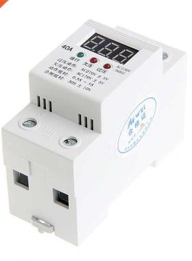 40A 220V Reconnect Over Under Voltage Protection Relay w/Vol