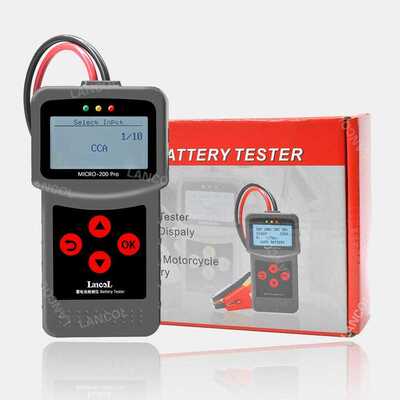 Original LANCOL Micro 200 Pro 24V 12V Car Battery Tester CCA