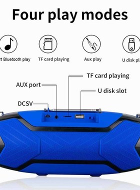 High Power 40W Wireless Speakers For Bluetooth PC Computer P