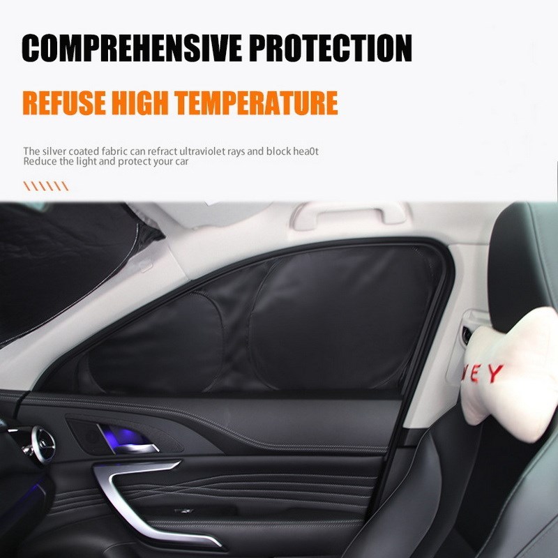 Custom-Fit Sunshade for Tesla Model 3 Y 2021 Car Side Window