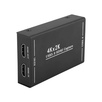 4K Capture Card,1080P 60Fps Game Recorder Compatible for Mob