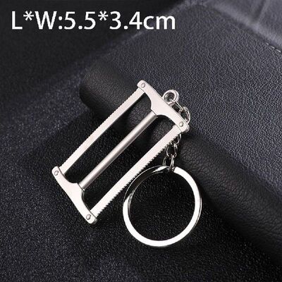 Cute Mini Tools Hardware Car Key Ring Chain 3D Keyfob