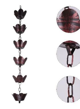 Rain Chain Metal Decorative Rain Chain Bell Roof Gutter