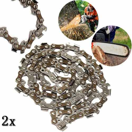 2Pcs 12 Inch Chaisaw Saw Chain Blade 84cm Replacement For Re