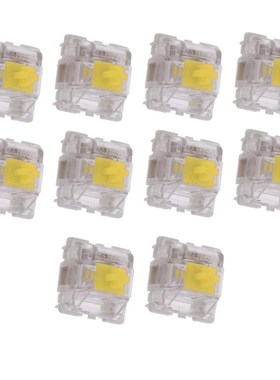 10Pcs/pack Gateron SMD Blue/Yellow Switches Mechanical Keyb