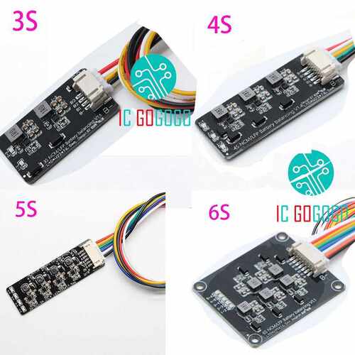 3S 4S 6S 7S 13S 16S 17S 24S Li-ion Lipo Lifepo4 Lithium Batt