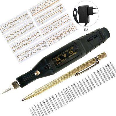 40PCS DIY Electric Nail Drill Machine Grinder Micro