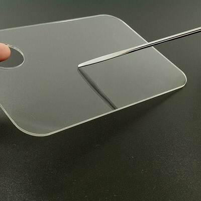 Acrylic Palettes Nail Art Makeup Eye Shadow Applicator Paint