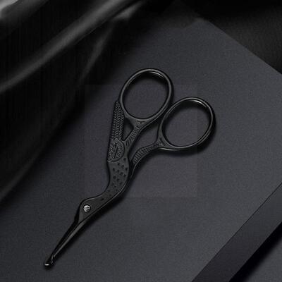 Safe Nose Hair Remover Scissor Trimmer Steel Mini Portable