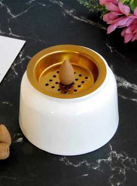 Ceramic Backflow Censer Incense Burner Simple and Modern Hom