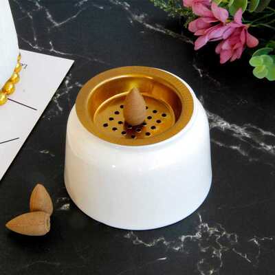 Ceramic Backflow Censer Incense Burner Simple and Modern Hom