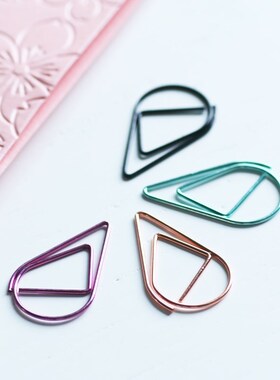 Free shipping 50 pcs/lot paperclips colorful binder clips of