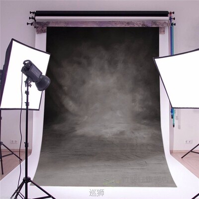3X5FT Vinyl Photography Background Retro Gray Wall Photograp