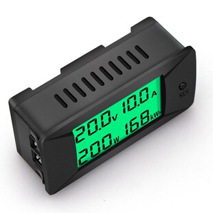 Digital Voltmeter Ammeter Wattmeter Voltage Current Power Me