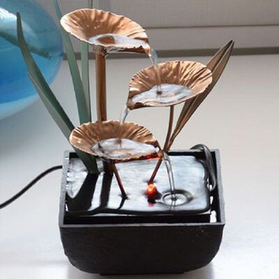 Indoor Water Fountains Desktop Water Wheel Fountain Feng