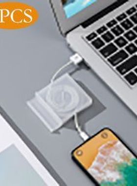 4PCS Data Cable Storage Box Rotatable Cable Management Box