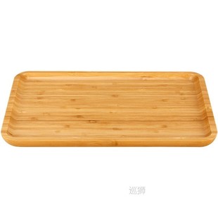 2021 New Plate Tray Wooden Bamboo Tray Household Wood Plate