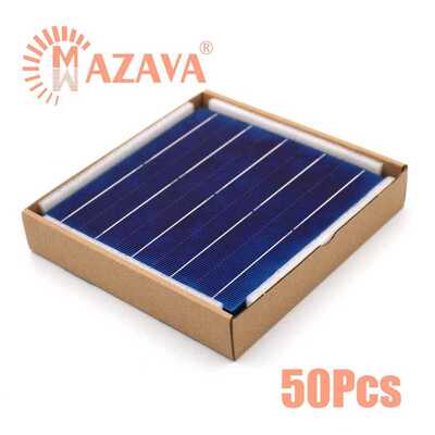 50Pcs Solar Panels Solar System DIY For Battery Cell 26 39 5