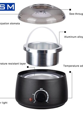 Hair Removal Wax Machine Wax Warmer Heater Melter Waxing Kit