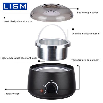 Hair Removal Wax Machine Wax Warmer Heater Melter Waxing Kit
