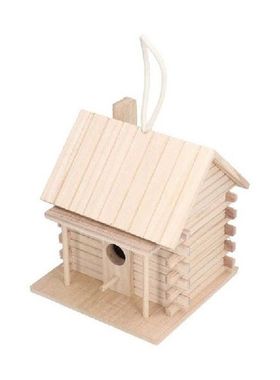 Hanging Wooden Birdhouse Non Irritating Safe Hiding Place