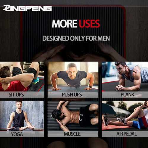 200*90CM Larger Strengthen Edging Non-Slip Men's Fit