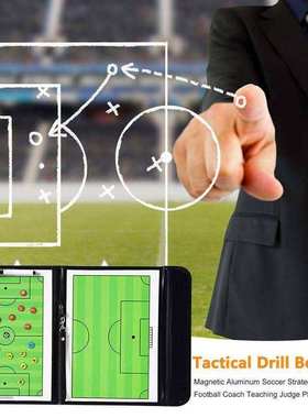 53cm Portable Magnetic Football Coaching Board Foldable Socc