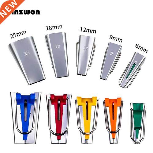 5Pcs/set Sewing Accessories Bias Tape Maker 6/9/12/18/25mm F