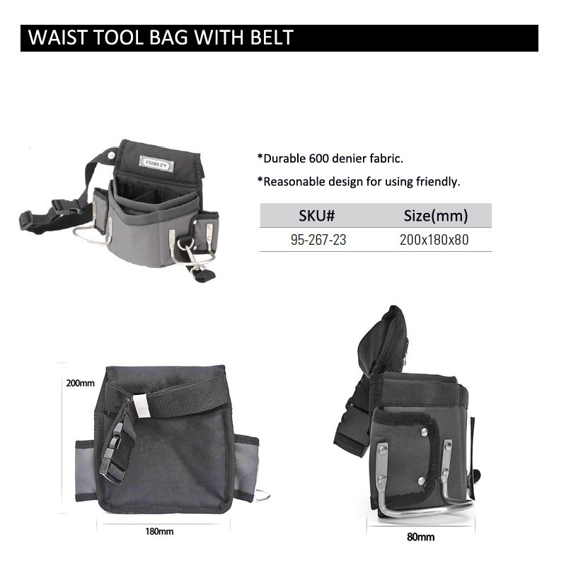 carpenters tool waist bag storage hammer holder bags work po