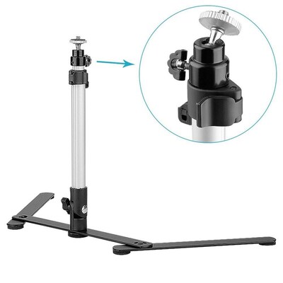 Photo Copy Stand Pico Projector Stand with Phone Clamp Overh