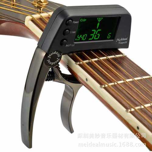 TCapo20 Acoustic Guitar Tuner Capo Quick Change Key Capo Tun