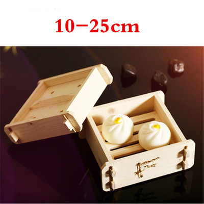 wooden plate mesh steamed stuffed bun Bamboo Steamer Fish