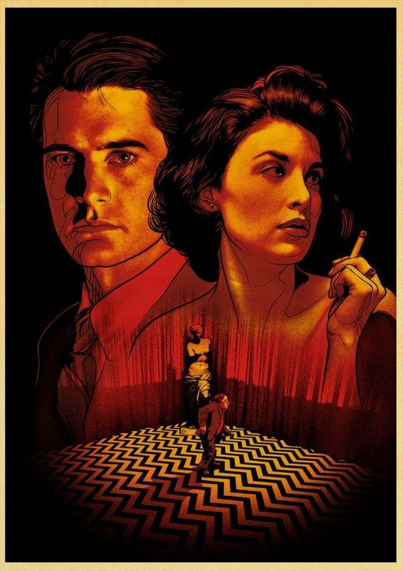 tv series twin peaks poster vintage poster prints high qual