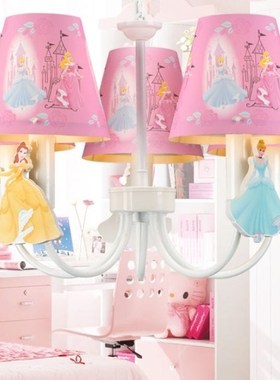 Children toon Bedroom Chandelier Snow White Girl Bedroom Roo