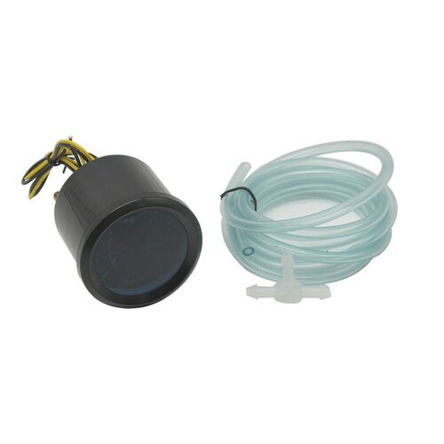 Dragon 52mm White Backlight Auto Car Turbo Boost Gauge -1~2